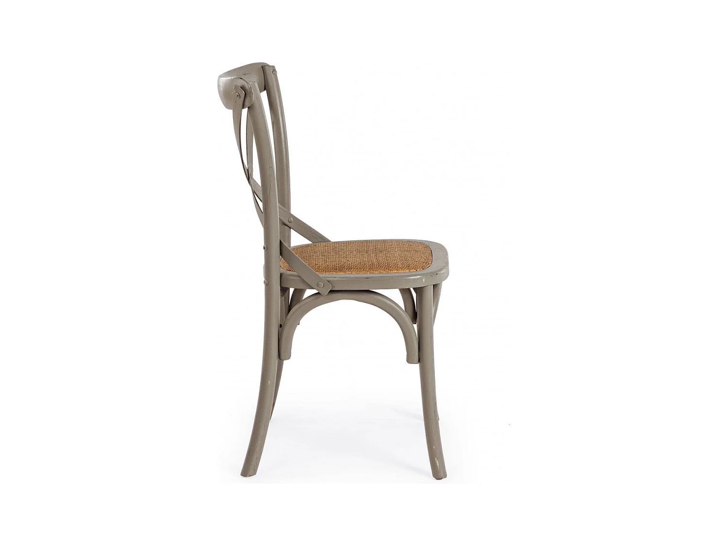 Chaises bistrot en rotin (lot de 2) - ESTAMINET