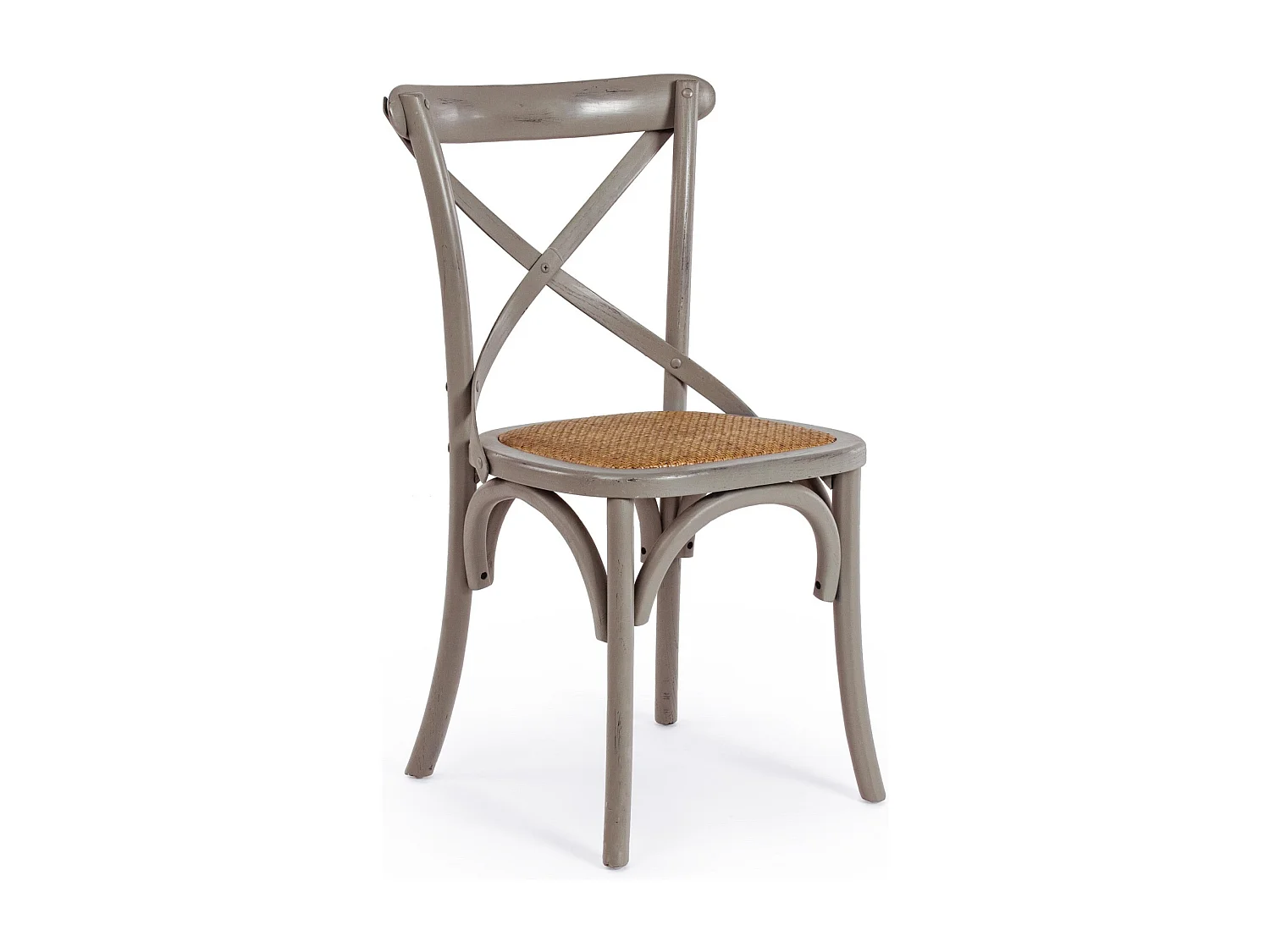 Chaises bistrot en rotin (lot de 2) - ESTAMINET