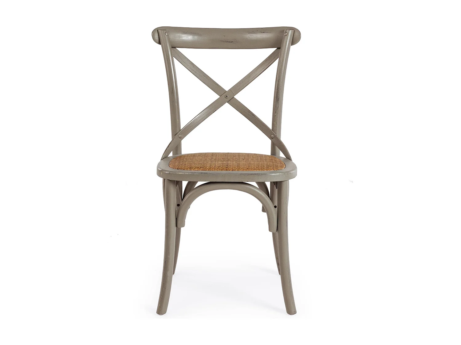 Chaises bistrot en rotin (lot de 2) - ESTAMINET