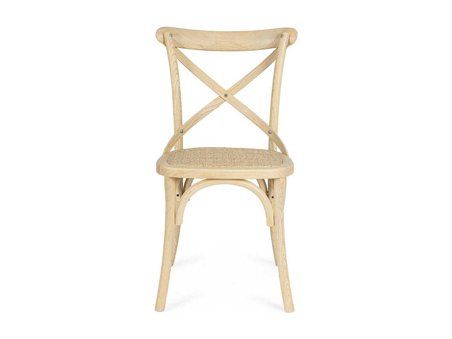 Chaises bistrot en rotin (lot de 2) - ESTAMINET