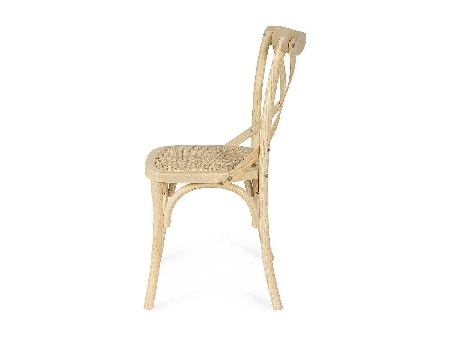 Chaises bistrot en rotin (lot de 2) - ESTAMINET