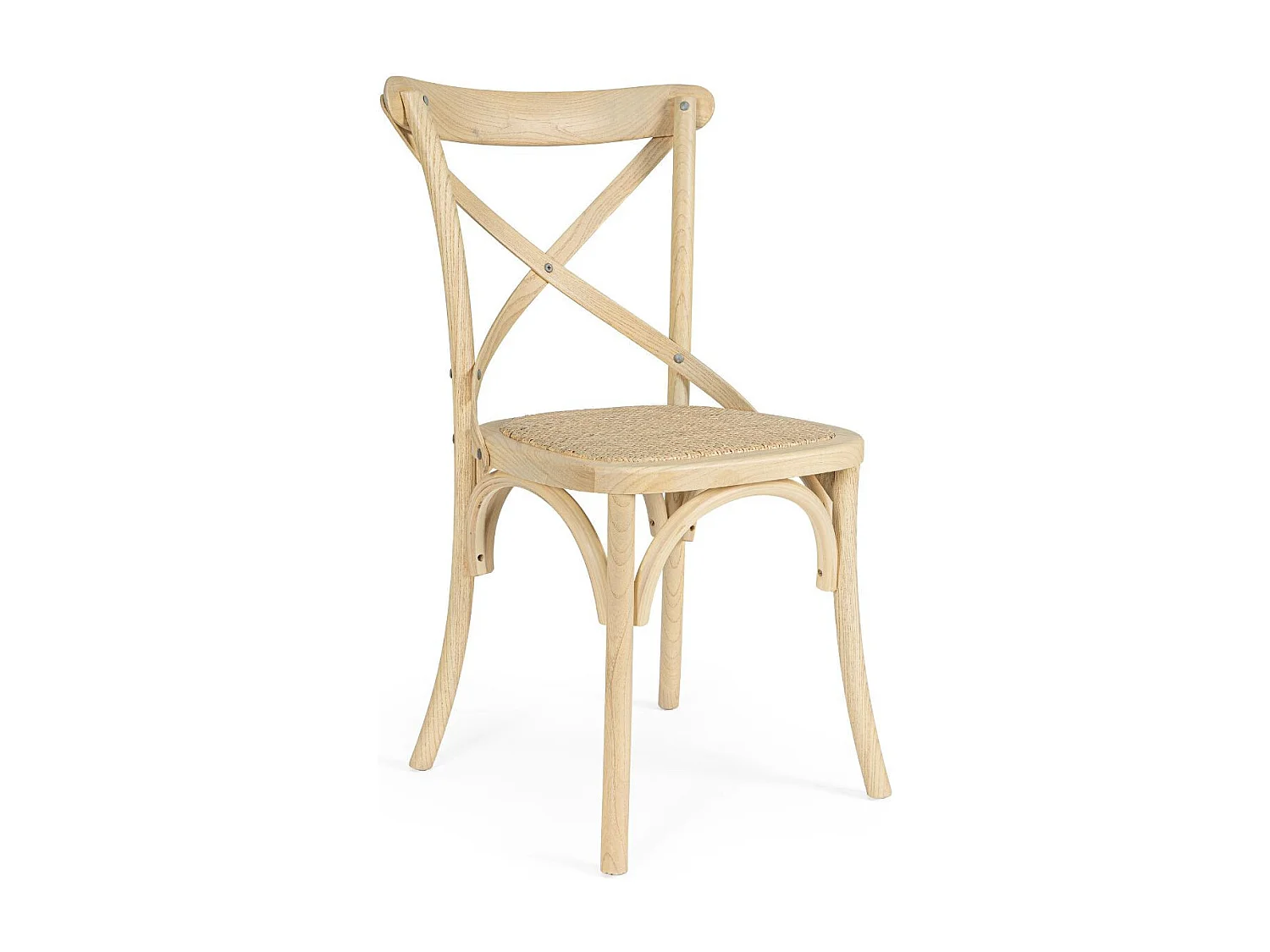 Chaises bistrot en rotin (lot de 2) - ESTAMINET