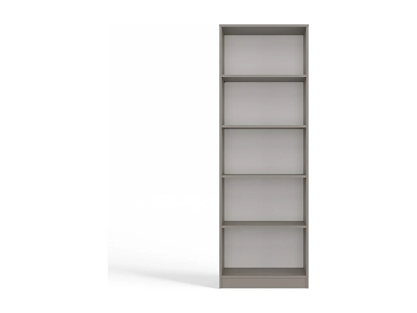 FLORENCE - Libreria a 5 ripiani - Dimensioni 182x60x30 cm - Libreria contenitore