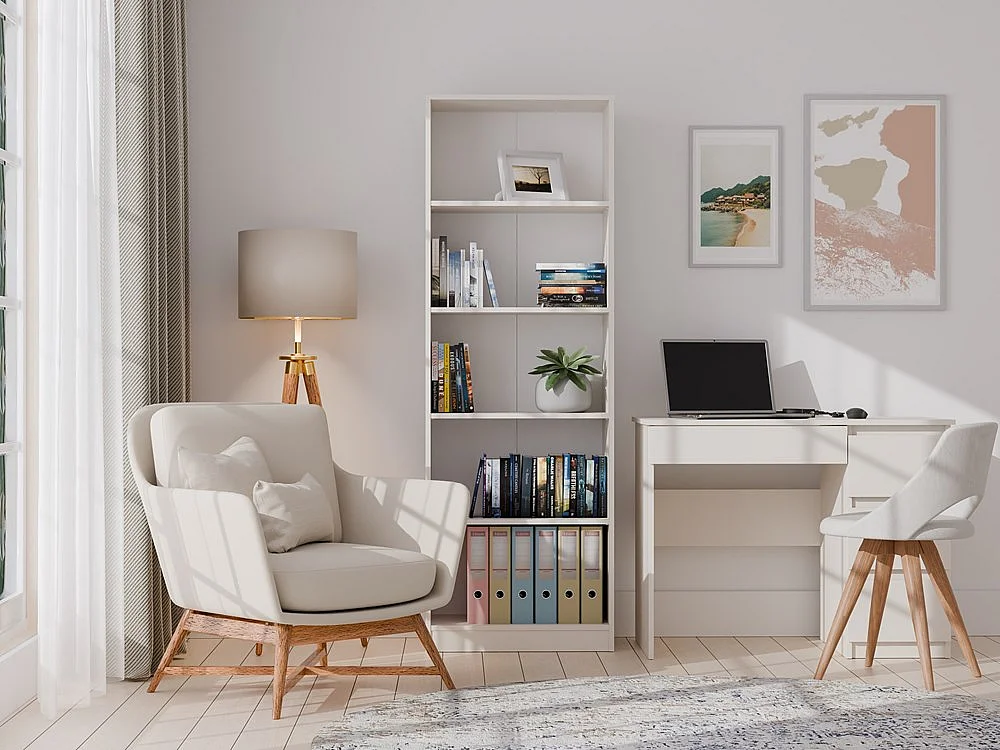 Regał Onyx R60 | Kaszmir |60x30x182 cm |  Książki Zabawki Segregatory