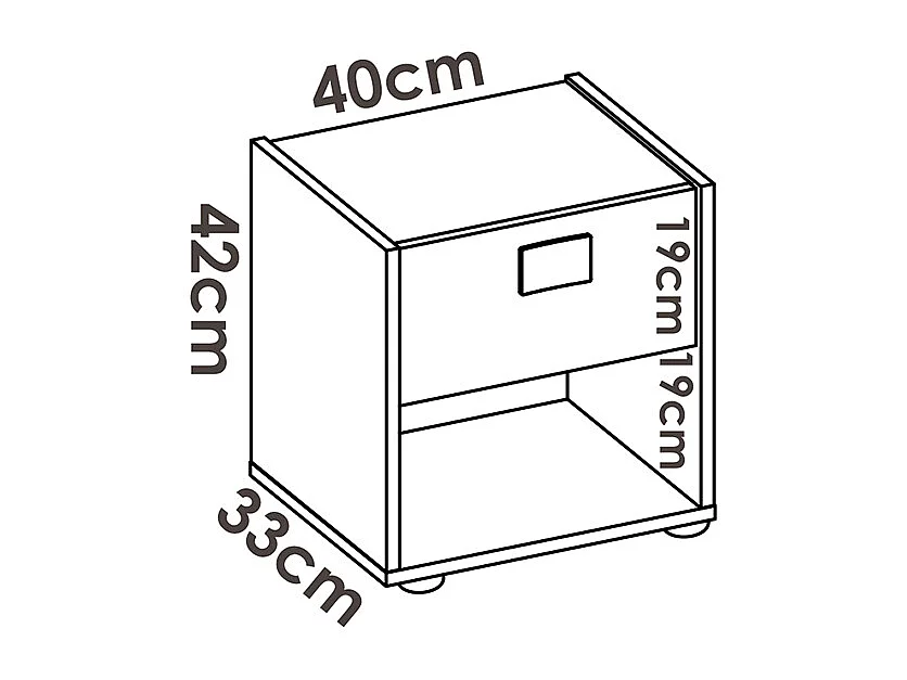 Ensemble chambre à coucher pour enfant complète ( lit enfant 190x90 cm avec 2 tiroirs + table de chevet + armoire + commode ) coloris blanc, chêne naturel