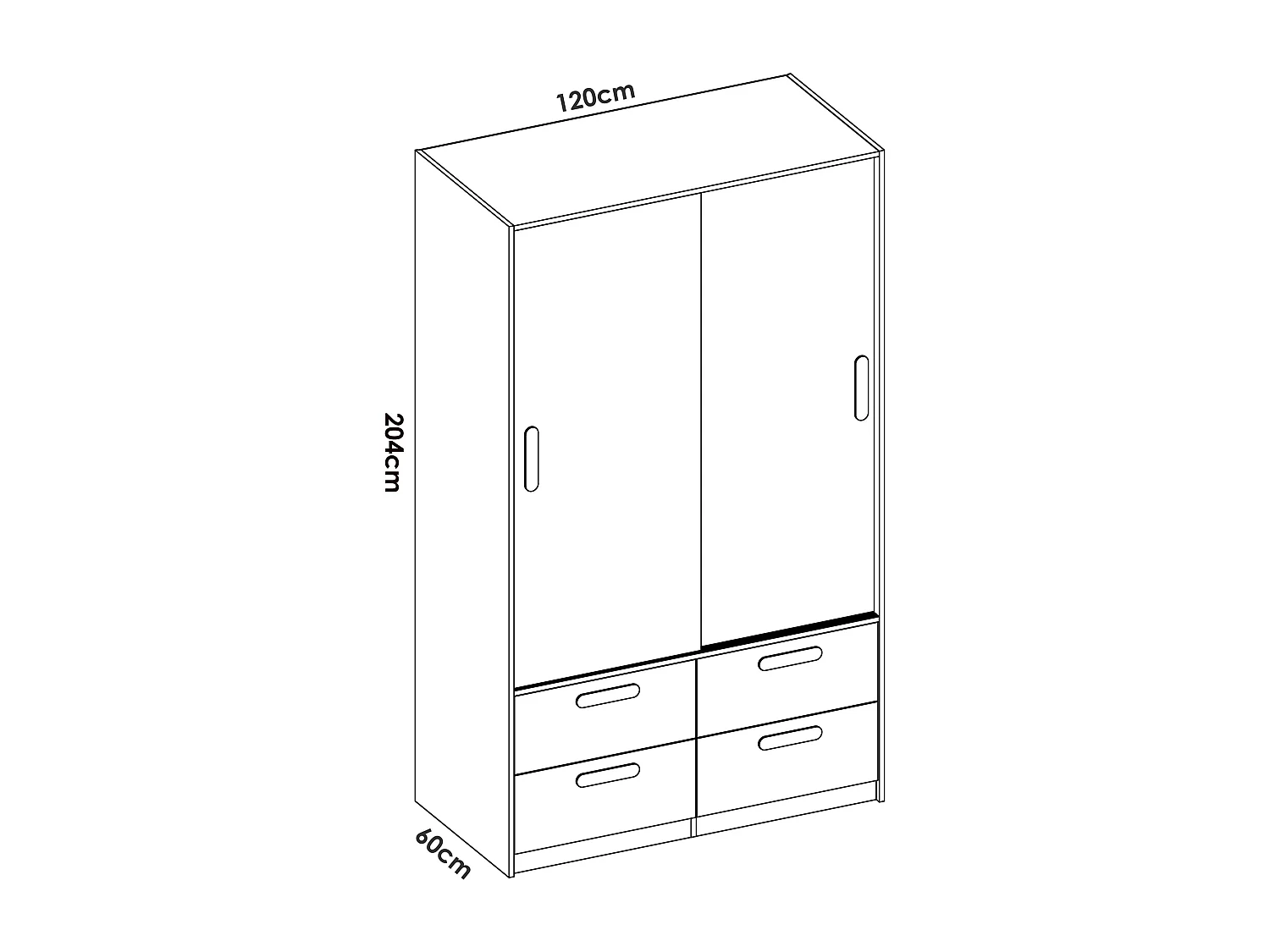 Ensemble de tête de lit + stucture de lit avec 2 tiroirs + bureau + armoire pour enfant coloris chêne naturel, blanc