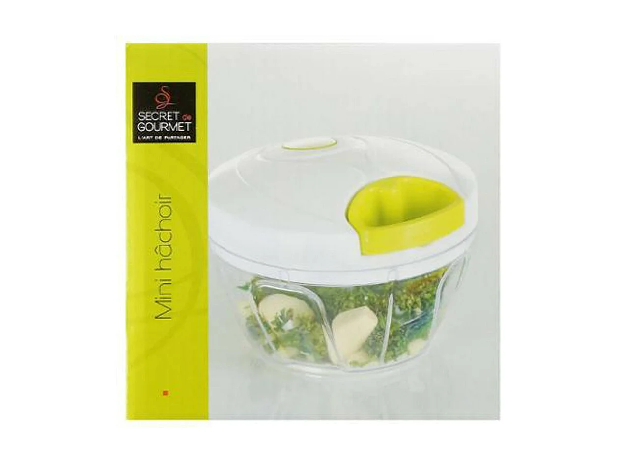 Hâchoir Manuel à Fil en Inox "Bicolore" 12cm Vert