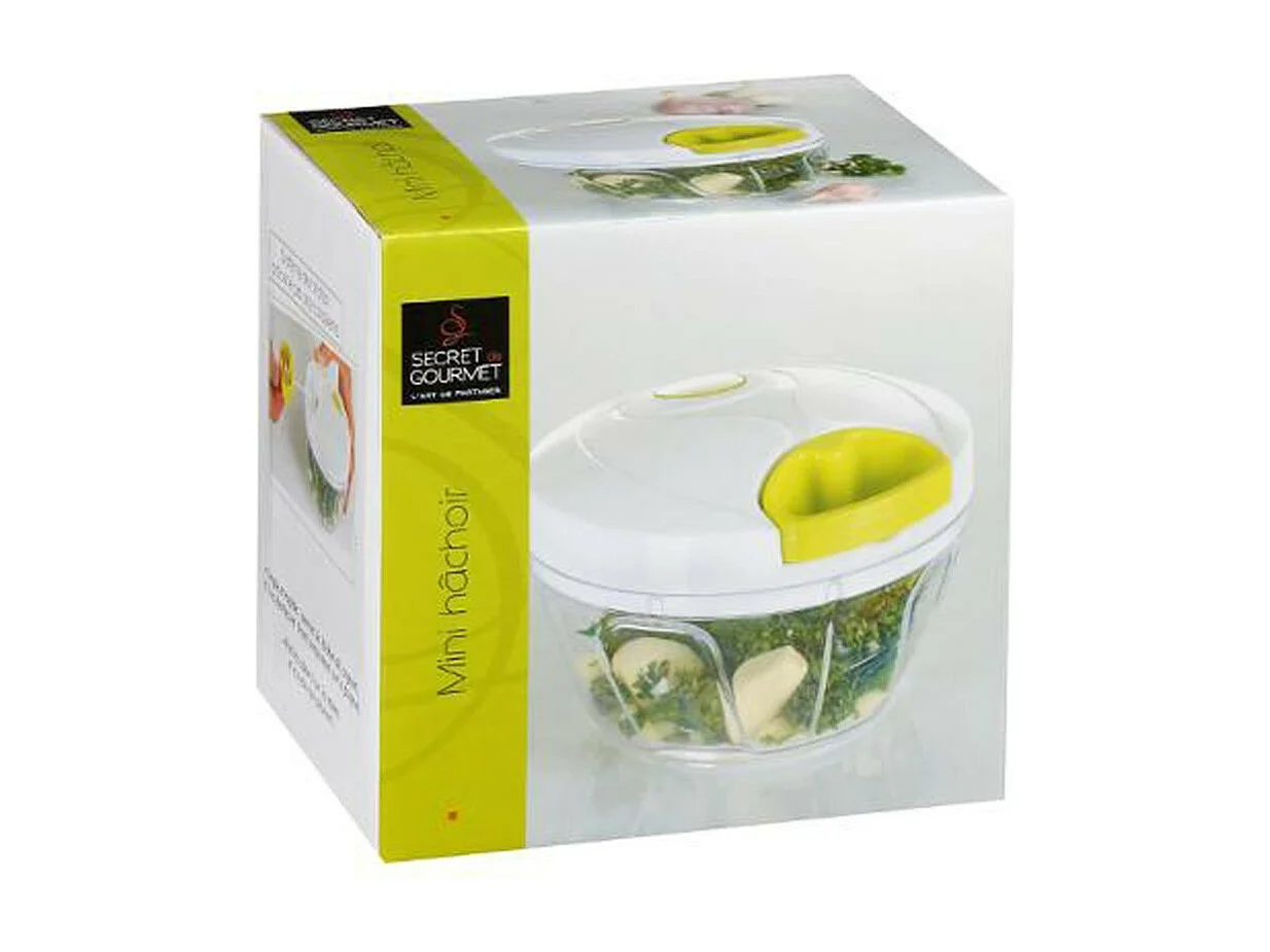 Hâchoir Manuel à Fil en Inox "Bicolore" 12cm Vert