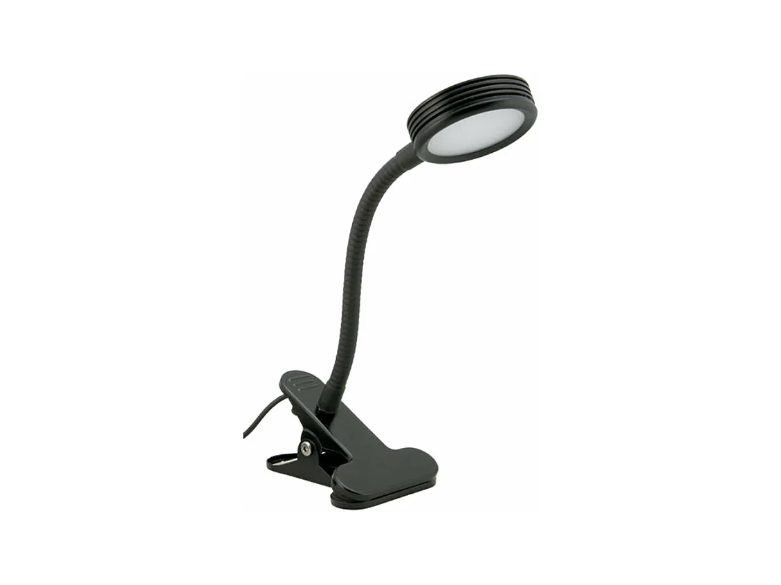 Flexo Lampe de bureau Securit Pince Noir (31 x 7,5 x 11 cm)