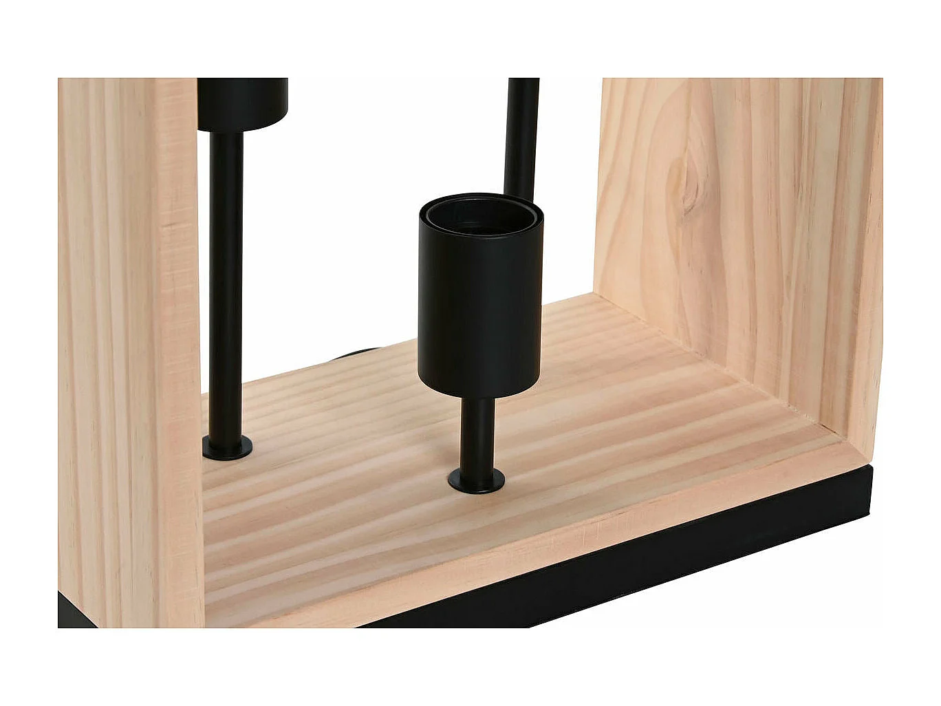 Lampe de bureau Home ESPRIT Marron Noir (30 x 16 x 50 cm)