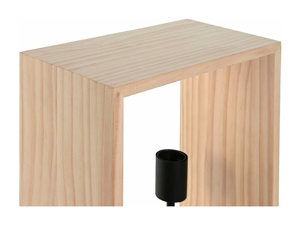 Lampe de bureau Home ESPRIT Marron Noir (30 x 16 x 50 cm)