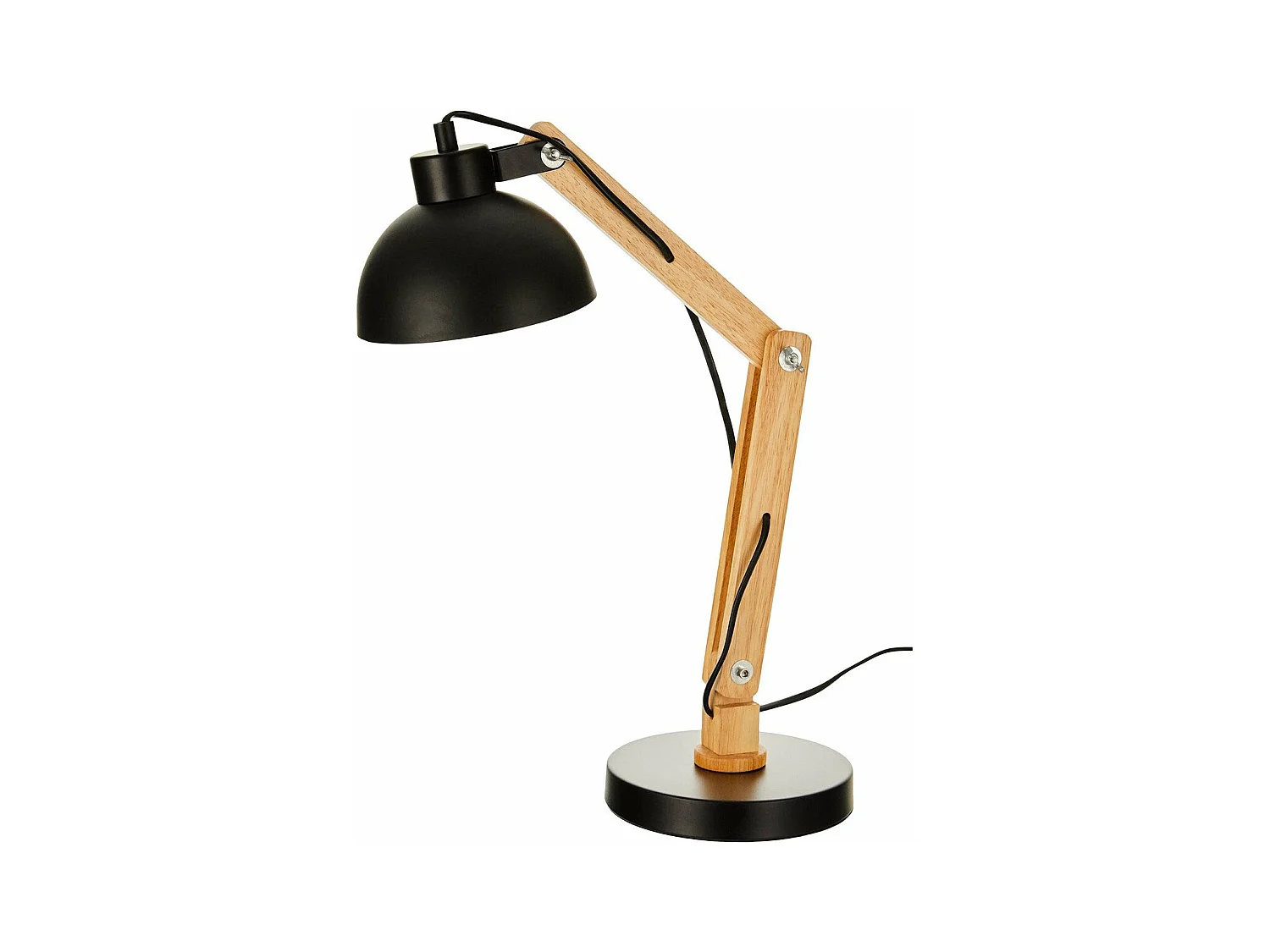 Flex Lampe de bureau EDM Noir (16 x 16 X 53 cm)