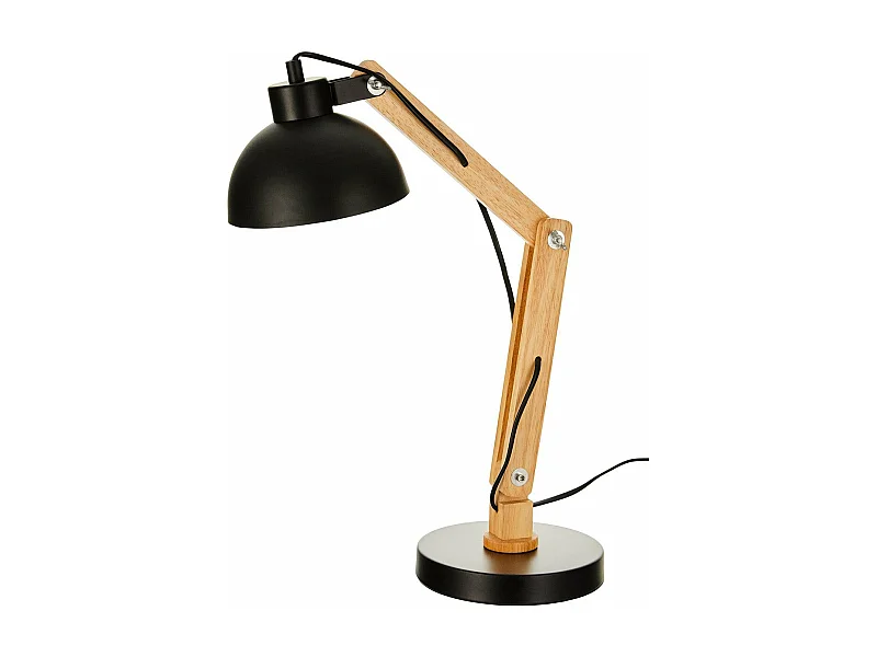 Flex Lampe de bureau EDM Noir (16 x 16 X 53 cm)