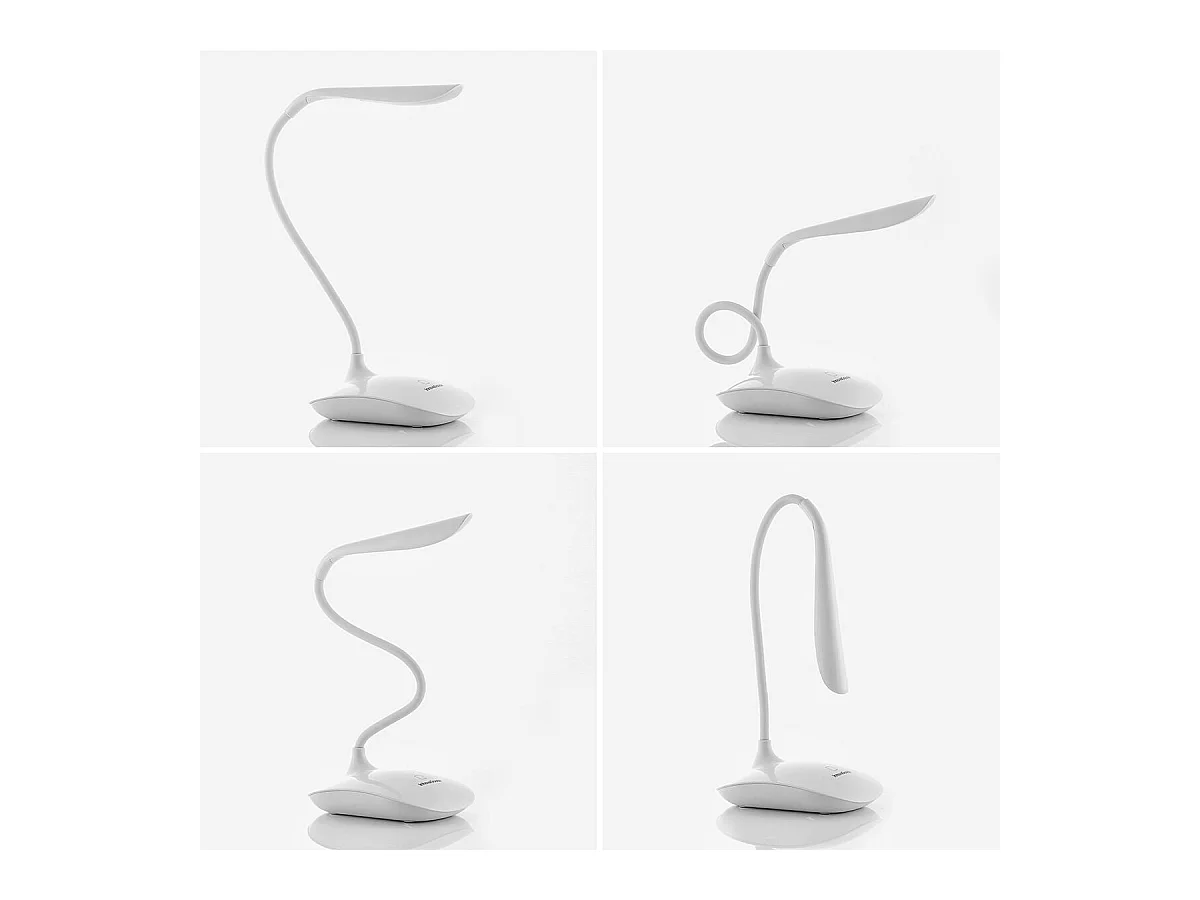 Lampe LED Rechargeable Tactile Lum2Go InnovaGoods (10 x 39,5 x 11,5 cm)