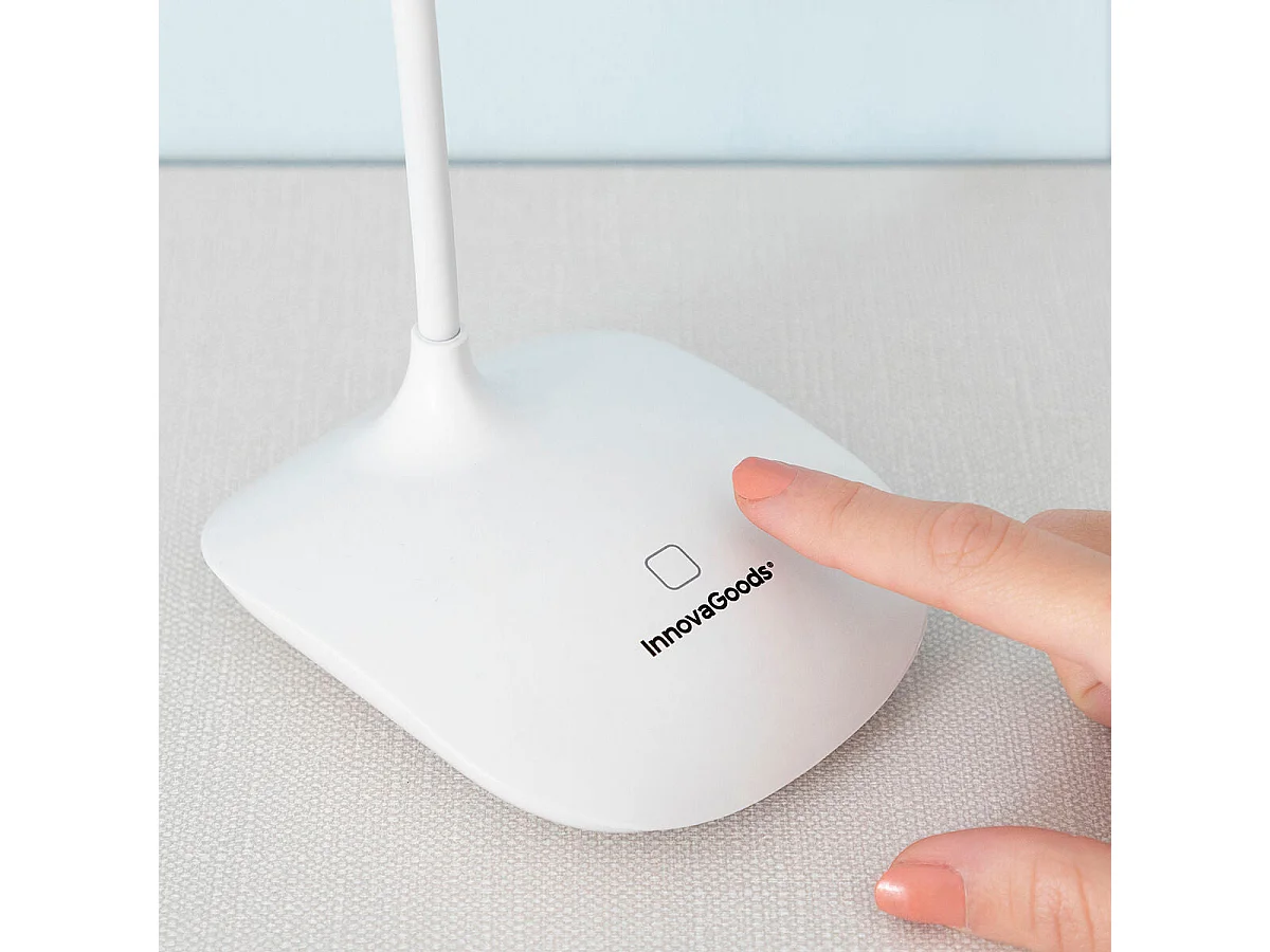 Lampe LED Rechargeable Tactile Lum2Go InnovaGoods (10 x 39,5 x 11,5 cm)