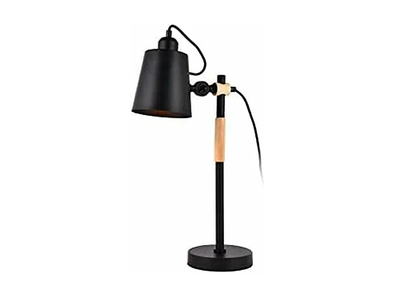 Flexo Lampe de bureau EDM Noir (15 x 15 x 54 cm)
