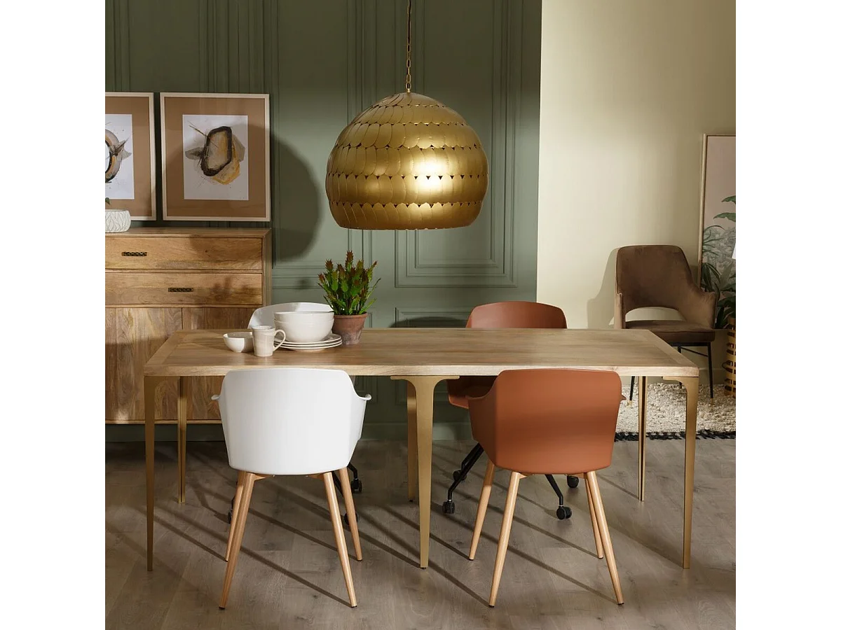 Suspension Cuivre Fer