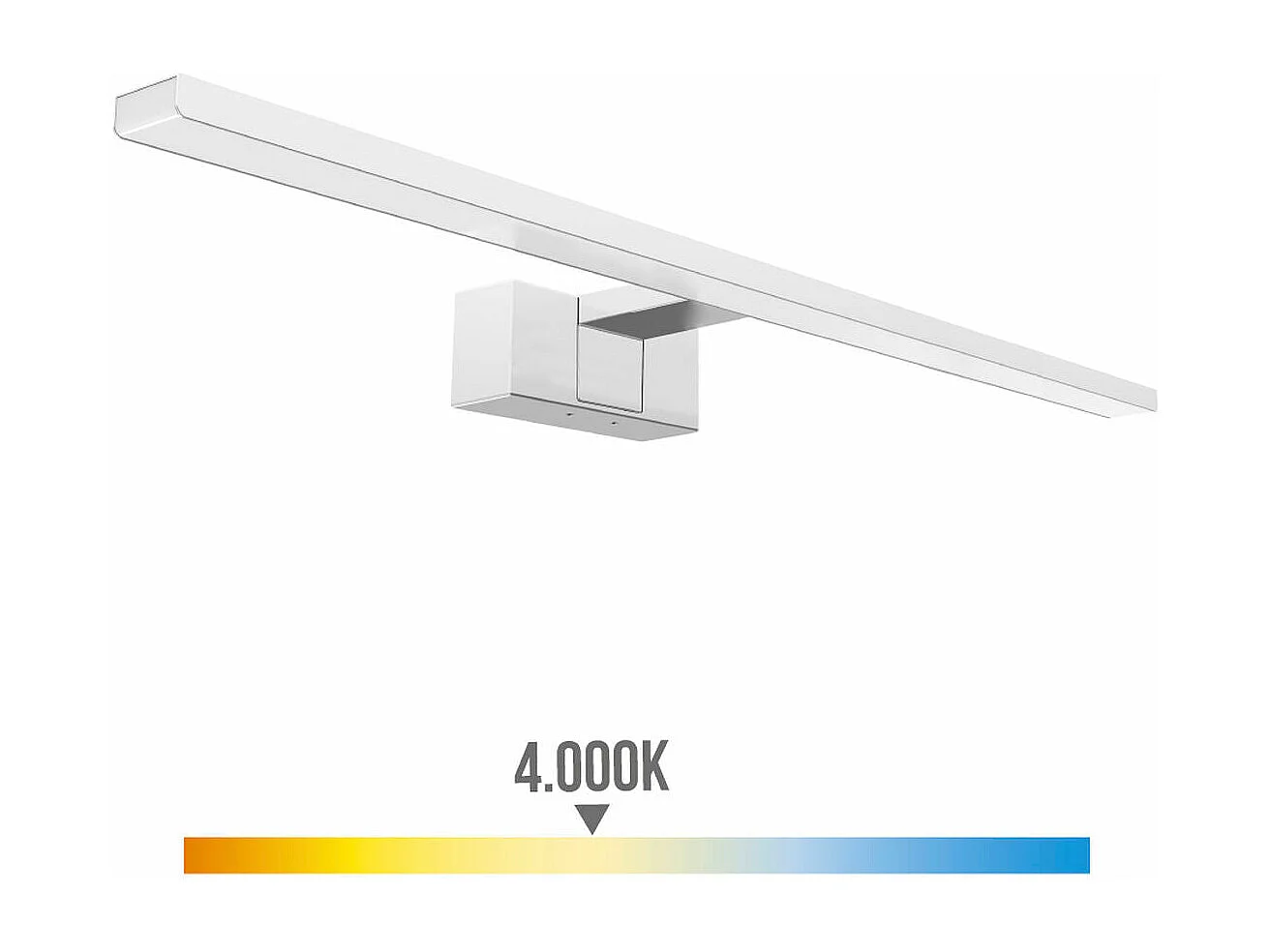 Applique LED EDM 1270 lm Aluminium ABS (60 x 12,8 x 5,1 cm)