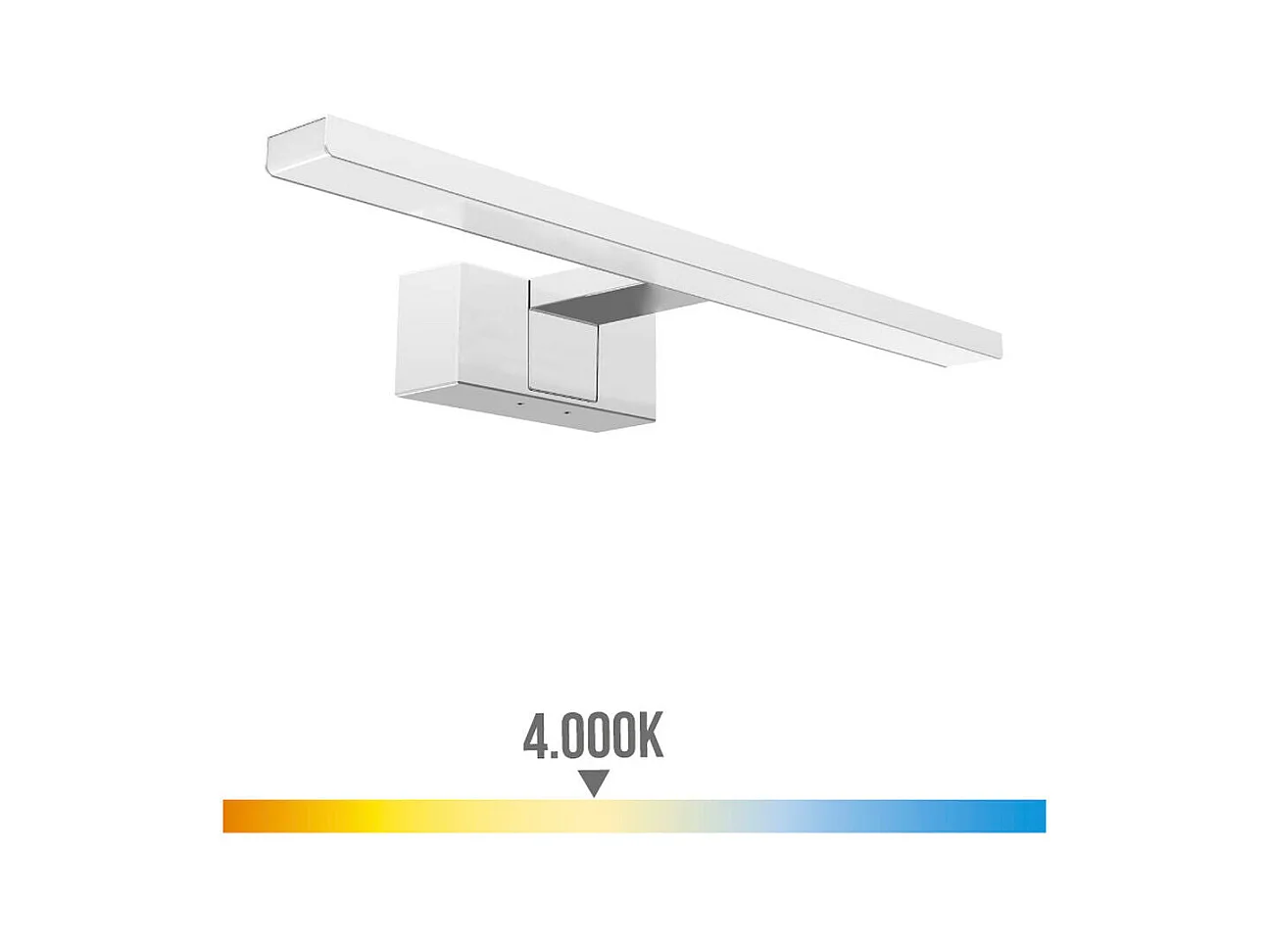 Applique LED EDM Aluminium ABS (30 x 12,8 x 5,1 cm)