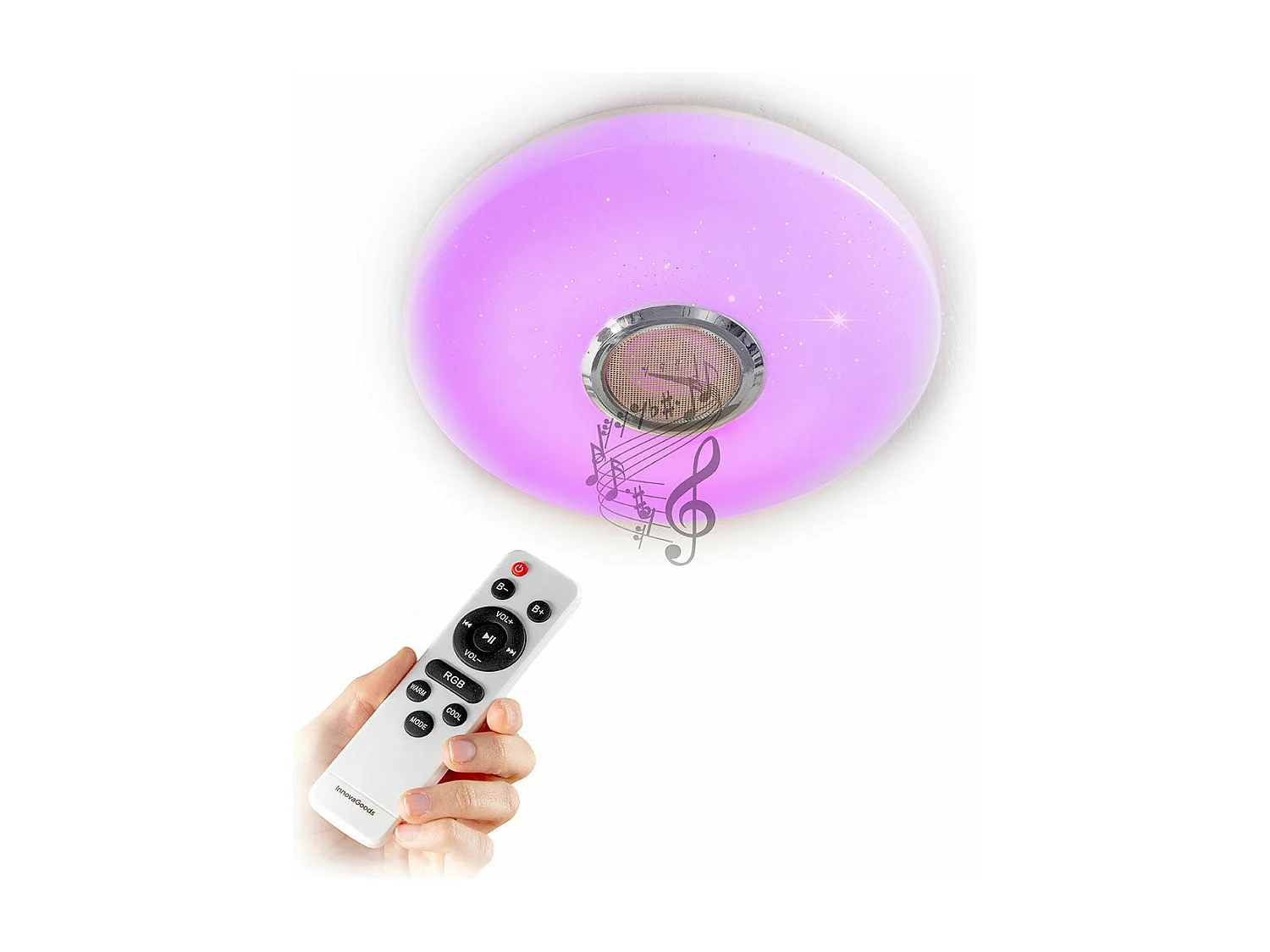 Plafonnier à LED Lumavox InnovaGoods (50 x 50 x 11,5 cm)