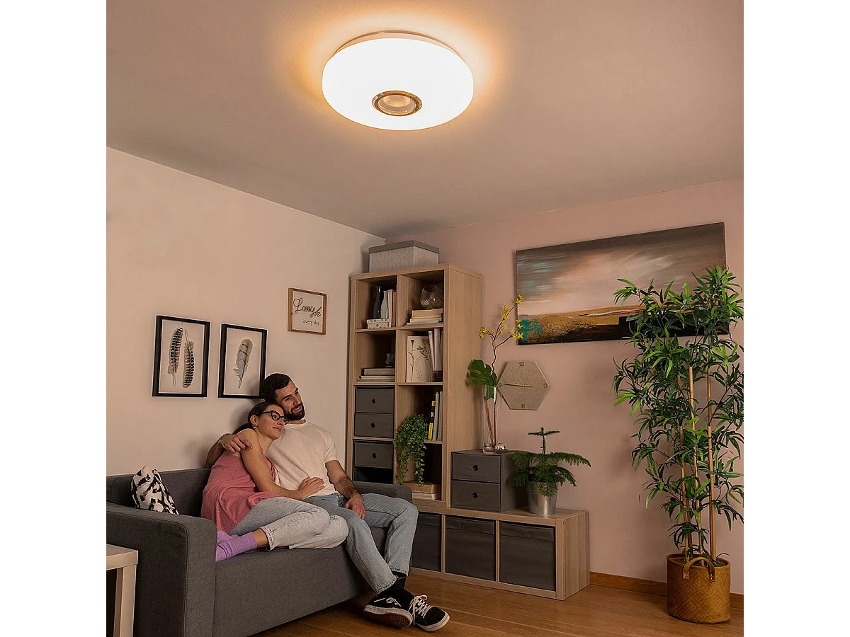 Plafonnier à LED Lumavox InnovaGoods (50 x 50 x 11,5 cm)