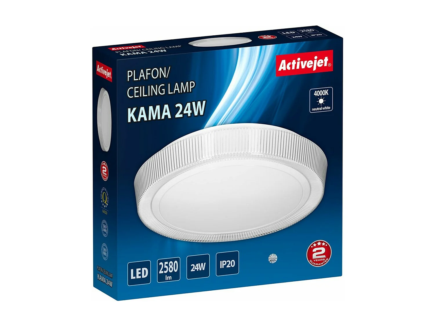 Suspension Activejet AJE-KAMA Blanc (80 x 80 x 9,8 cm)
