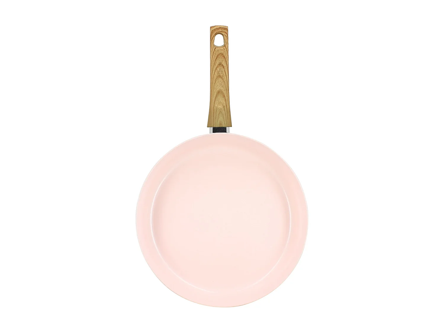 Menastyl - Poele Colorama 28cm En Aluminium Recycle Rose Induction