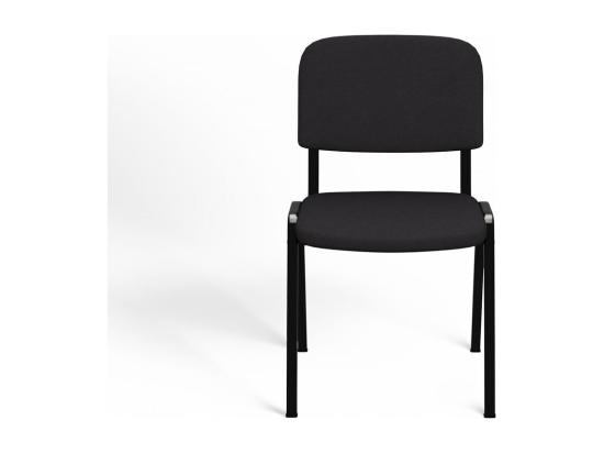 vente unique OIN - Lot de 4 chaises de conférence - Jusqu'à 120 kg - Noir