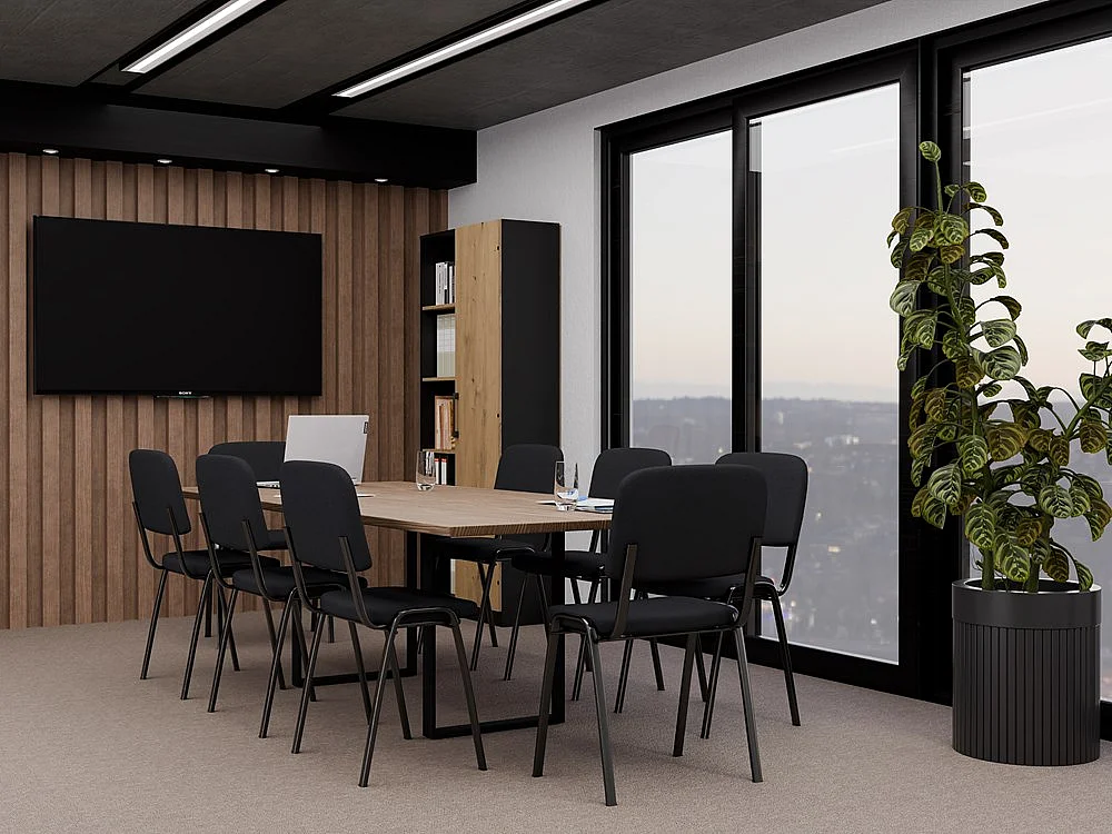 OIN – Set mit 4 Konferenzstühlen – bis 120 kg