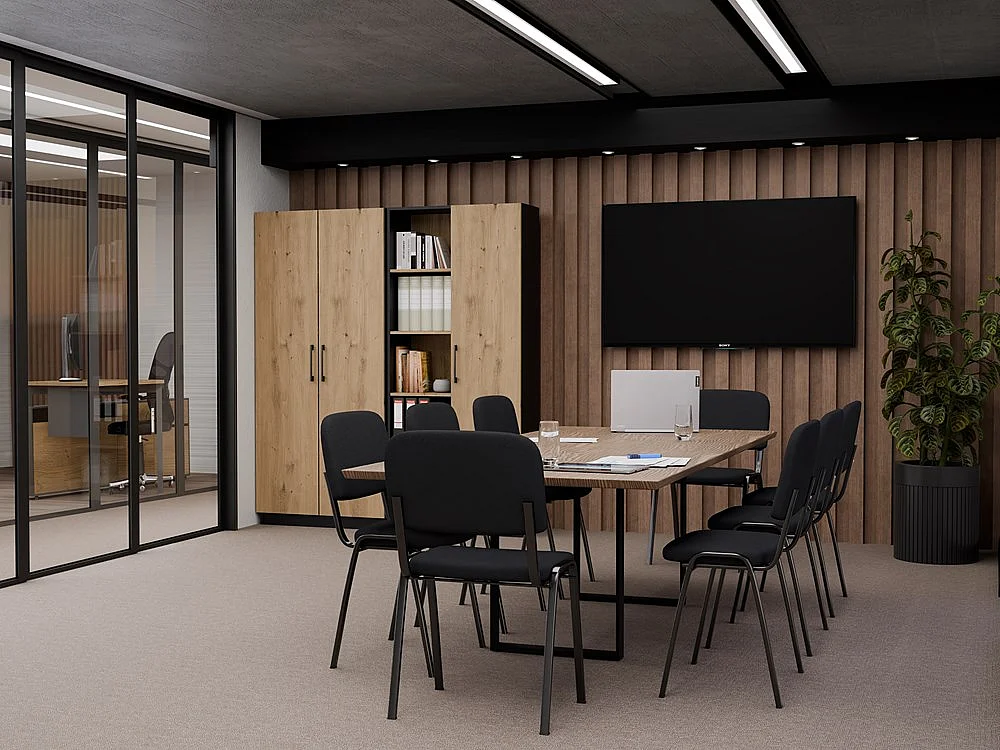 OIN – Set mit 4 Konferenzstühlen – bis 120 kg