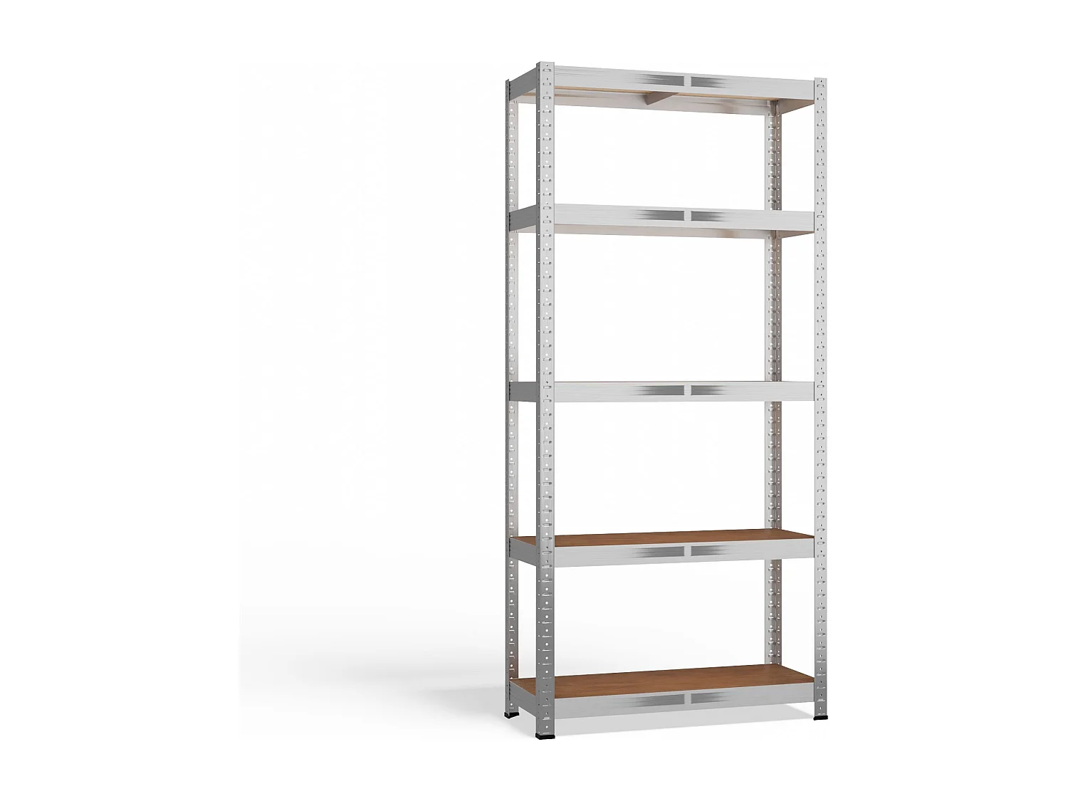 MAG - Etagère d'entrepôt en métal stable et durable - 5 étagères