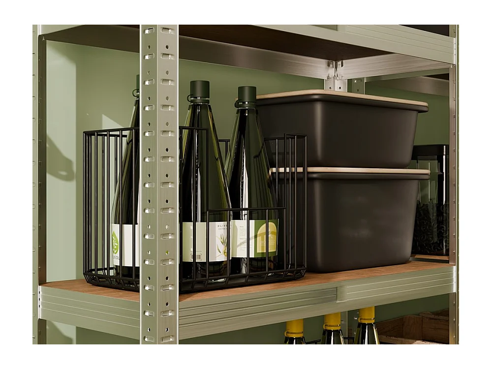 Regał Magazynowy G7030 | Metalowy Stelaż 5 Półek | 70x30x150 cm