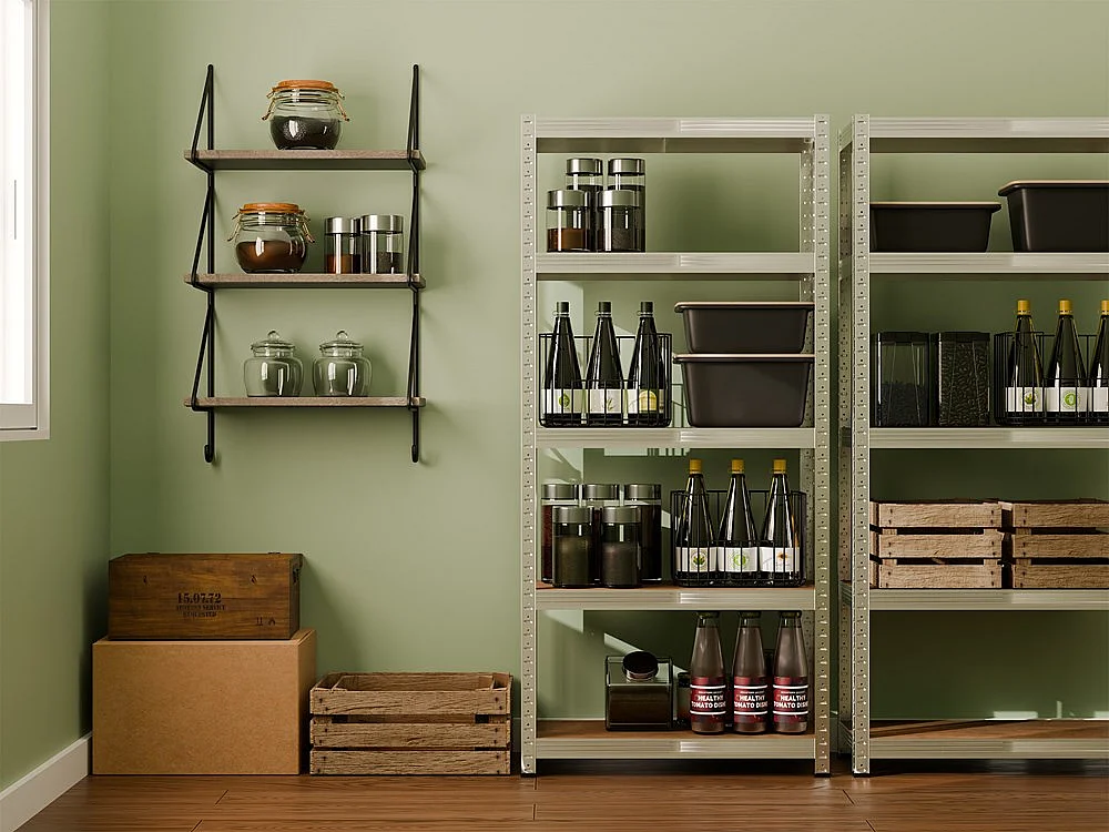 Regał Magazynowy G7030 | Metalowy Stelaż 5 Półek | 70x30x150 cm