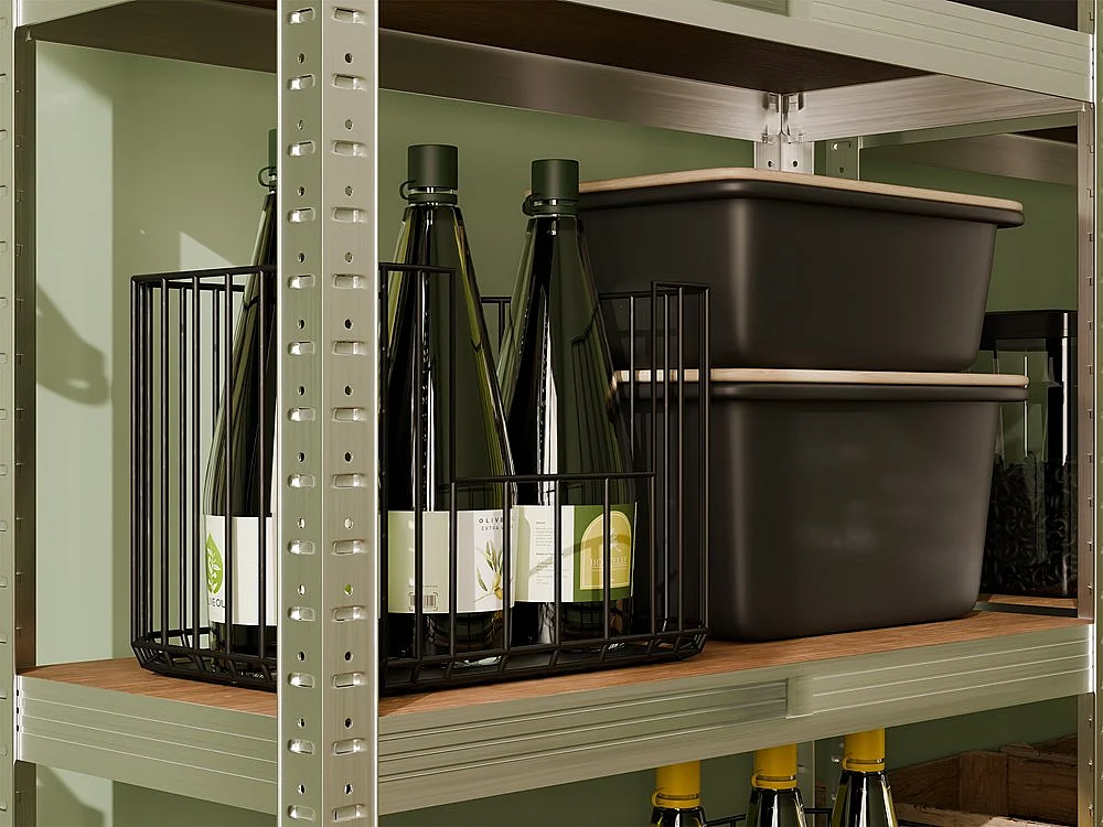 Regał Magazynowy G7030 | Metalowy Stelaż 5 Półek | 70x30x150 cm