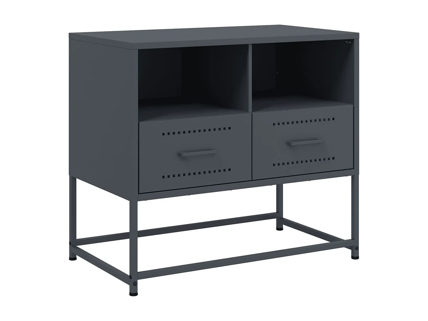 TV-Schrank Anthrazit 68x39x60,5 cm Stahl