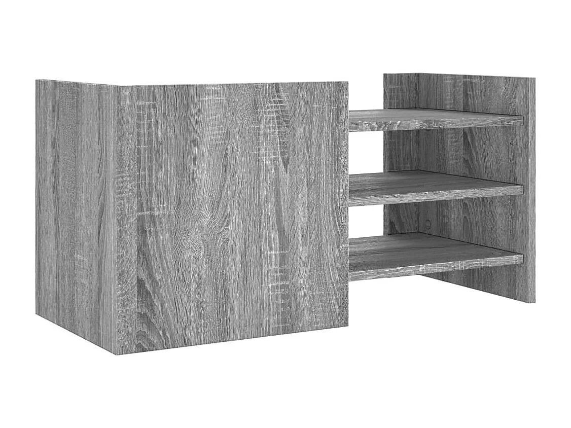 TV-Schrank Grau Sonoma 80x35x40 cm Holzwerkstoff