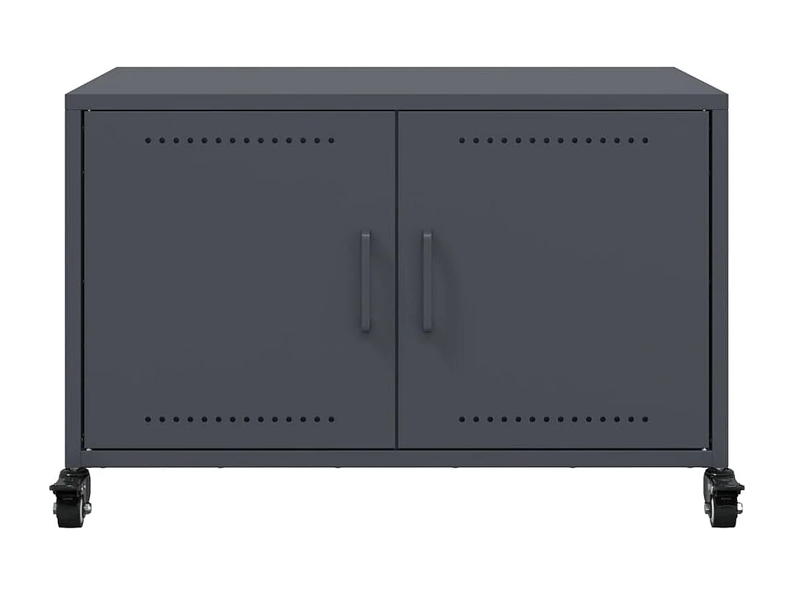 TV-Schrank Anthrazit 68x39x43,5 cm Kaltgewalzter Stahl