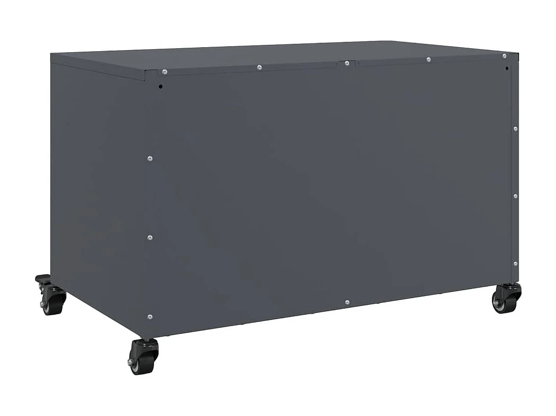 TV-Schrank Anthrazit 68x39x43,5 cm Kaltgewalzter Stahl