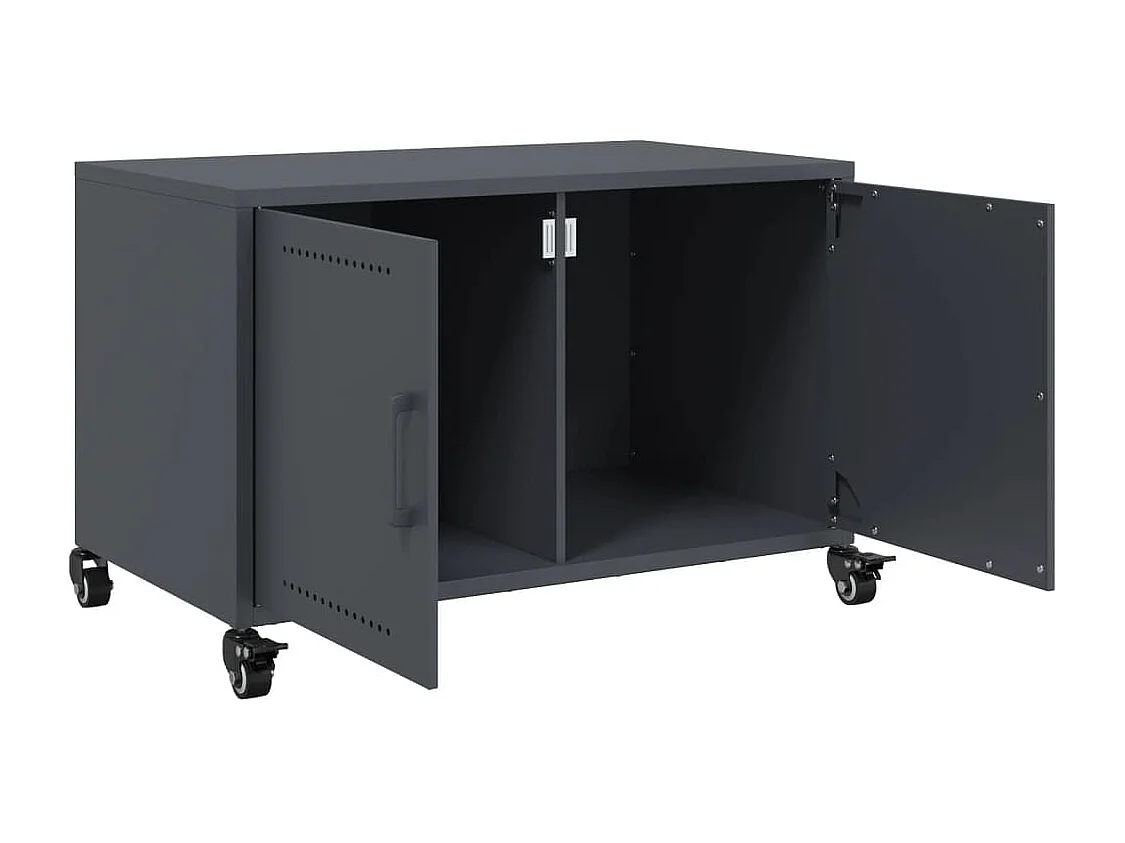 TV-Schrank Anthrazit 68x39x43,5 cm Kaltgewalzter Stahl