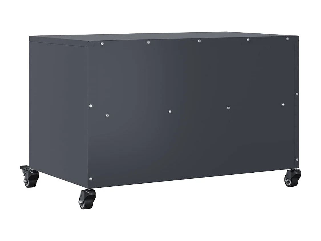 Móvel de TV 68x39x43,5 cm aço antracite