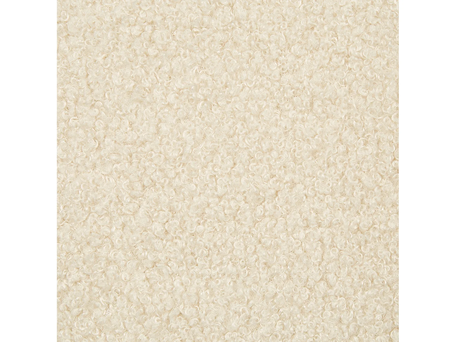 Dekokissen 2er Set mit Füllung Bouclé beige quadratisch 45x45cm einfarbig Leuzea