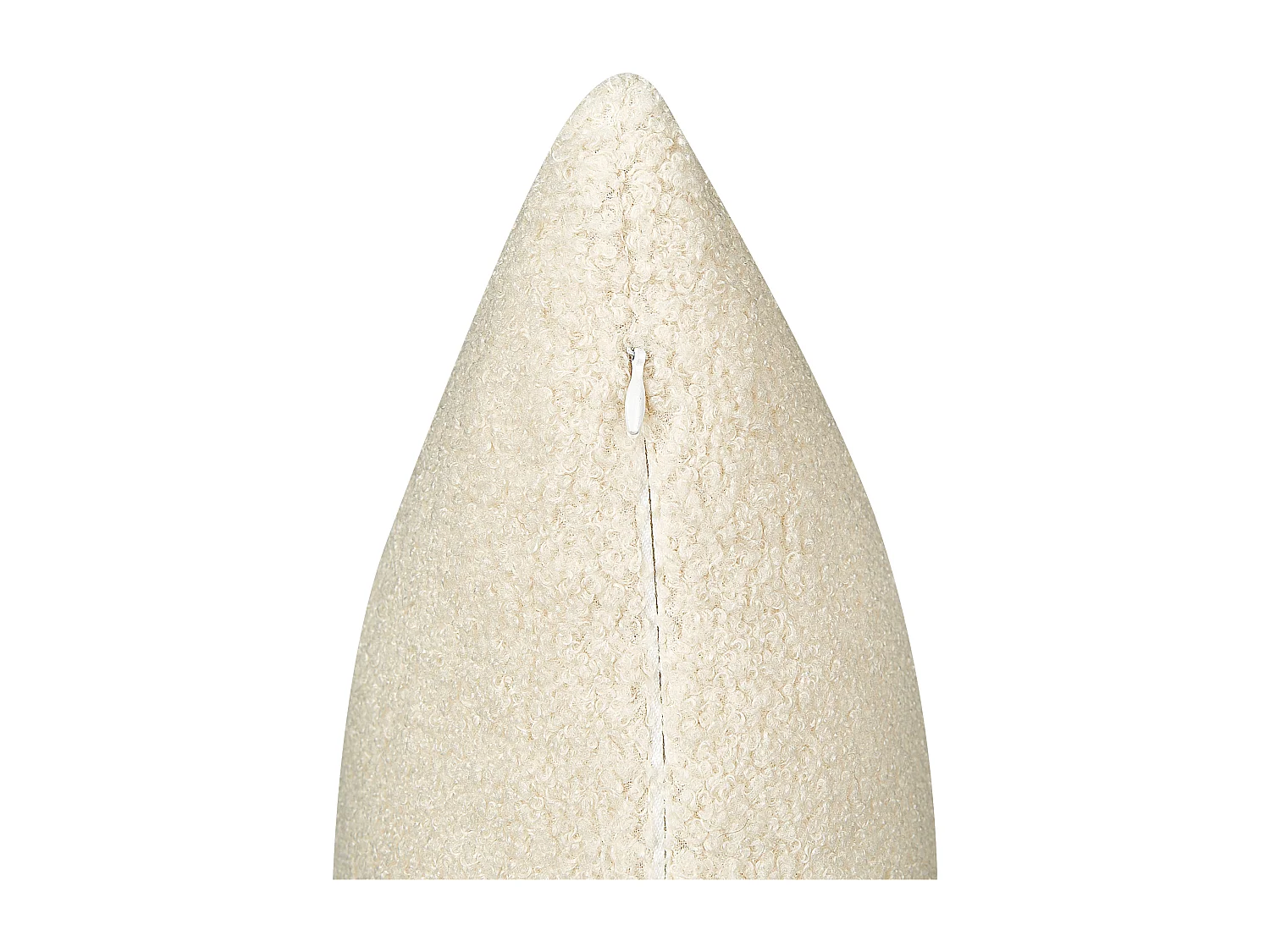 Set di 2 cuscini LEUZEA Bouclé 45 x 45 cm Beige Tinta unita