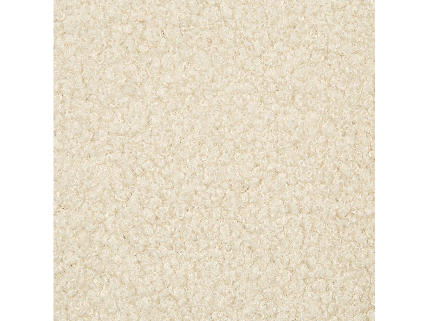 Set di 2 cuscini LEUZEA Bouclé 45 x 45 cm Beige Tinta unita