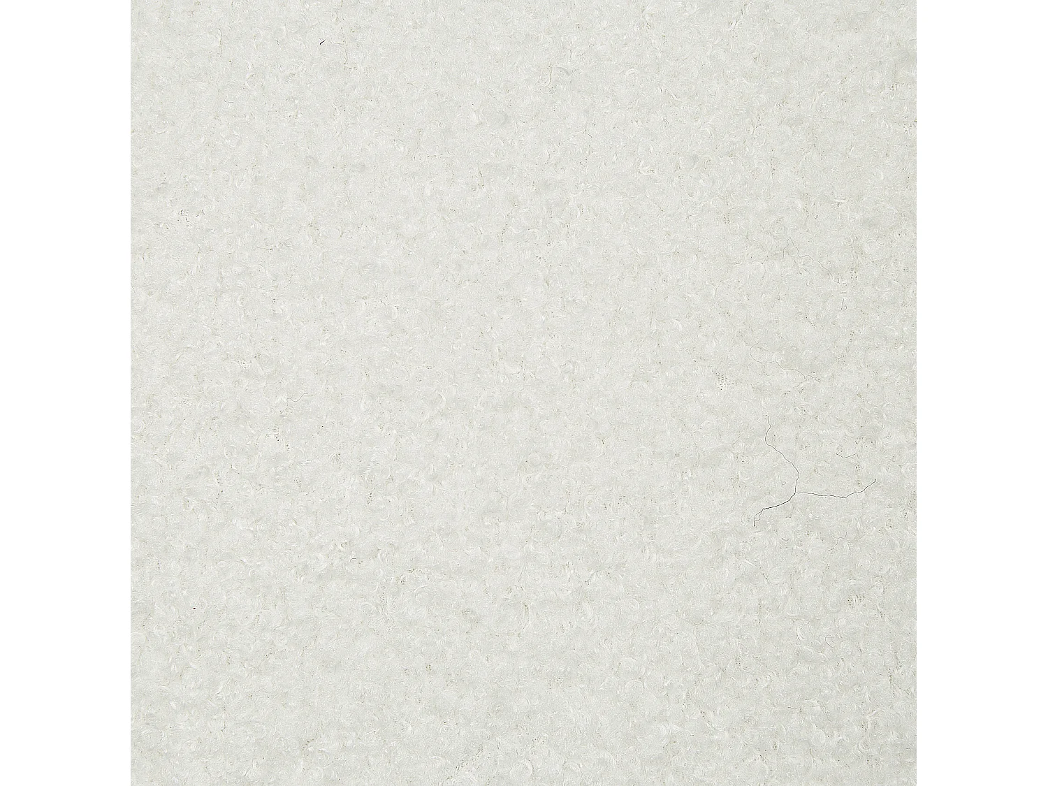 Lot de 2 coussins décoratifs LEUZEA Bouclé 45 x 45 cm Blanc cassé Unicolore