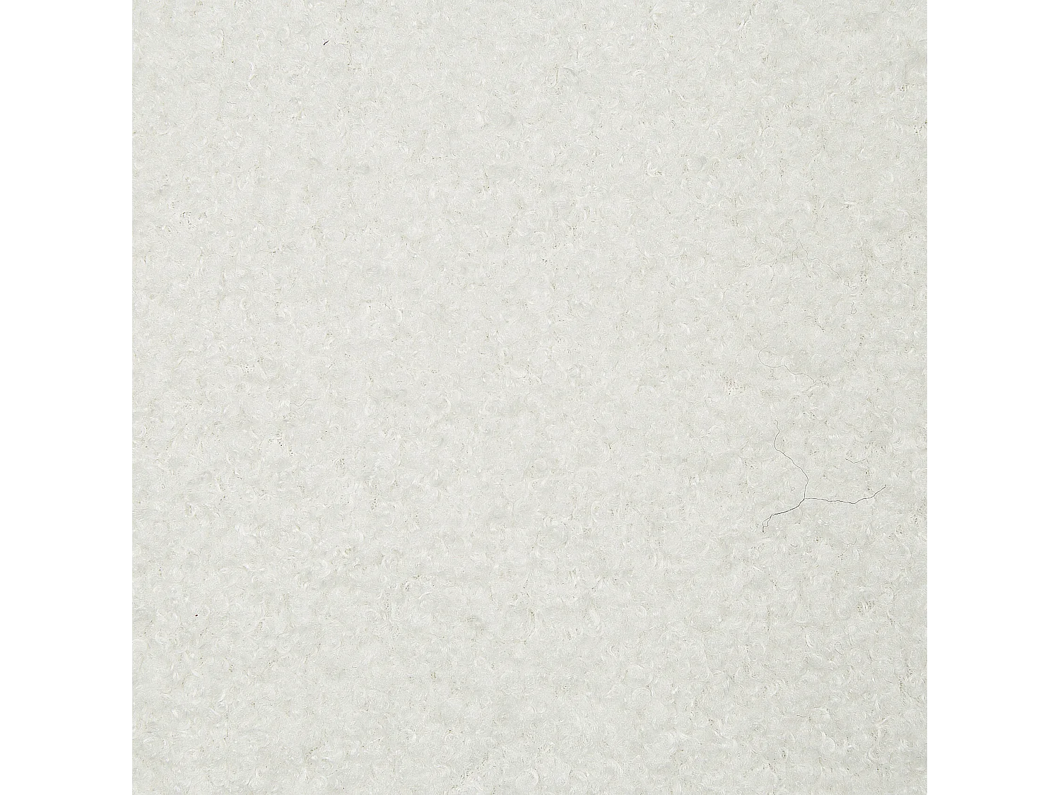 Lot de 2 coussins décoratifs LEUZEA Bouclé 45 x 45 cm Blanc cassé Unicolore