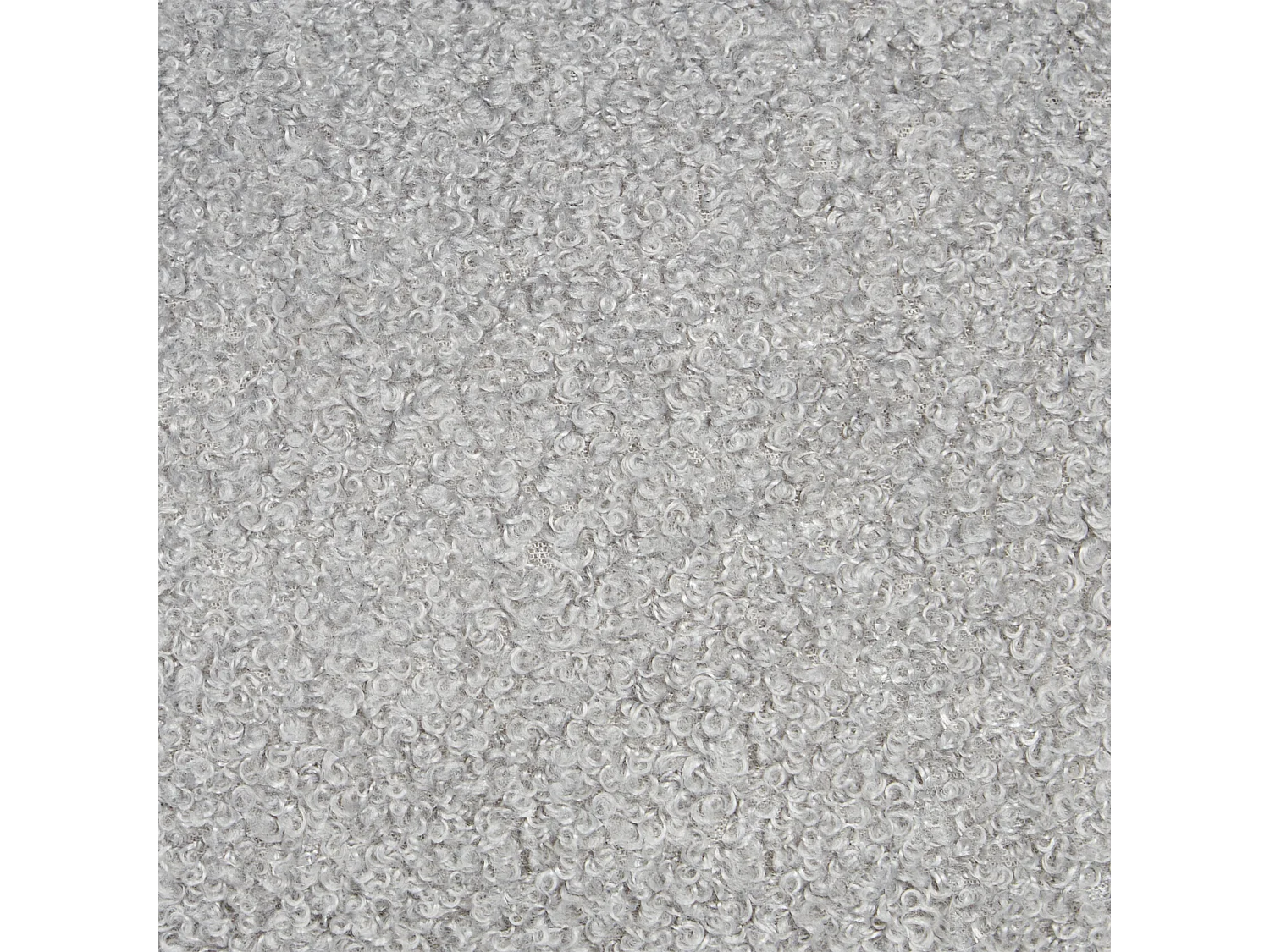 Cuscino decorativo SALVIA Bouclé 30 x 30 cm Grigio Tinta unita