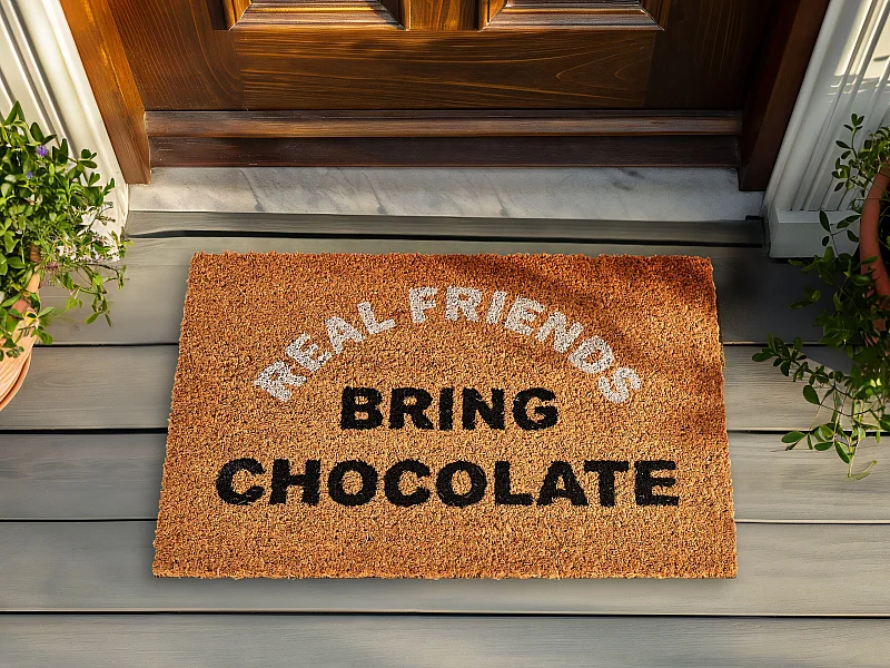 Fussmatte PAMIR 40 x 60 cm Kokosfasern Naturfarben