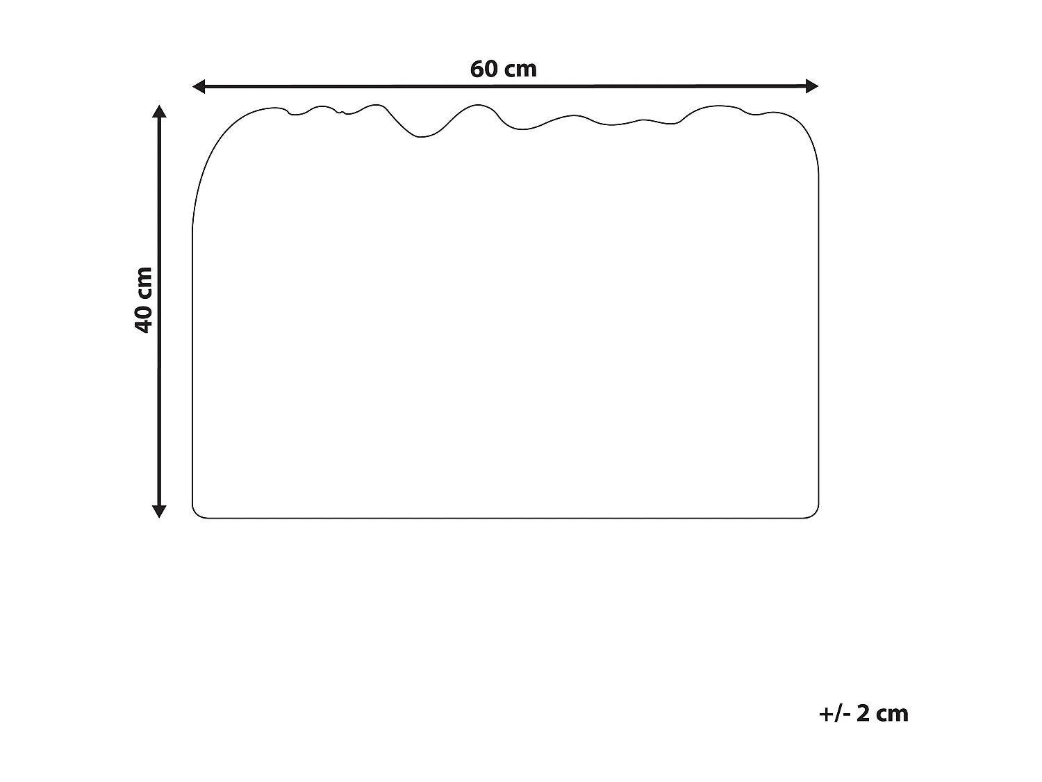 Fußmatte Kokosfaser natürlich Pflanzenmotiv 40 x 60 cm Indoor Anamudi