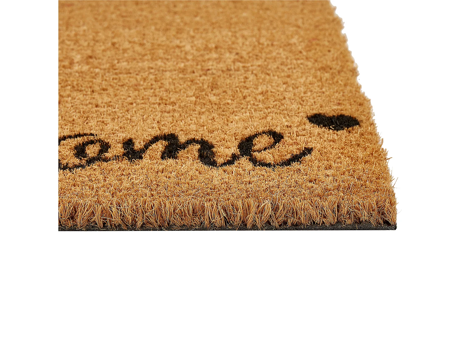 Tapete de entrada LEDIANAIA 40 x 60 cm Fibra de coco Natural