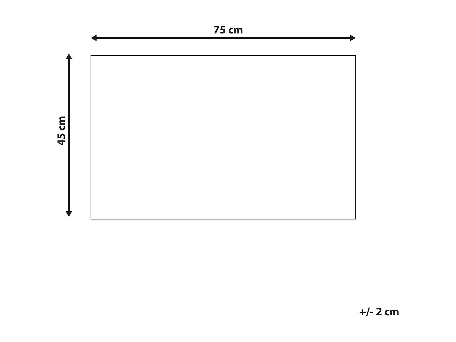 Paillasson BELUKHA Naturel 45 x 75 cm Fibre de coco